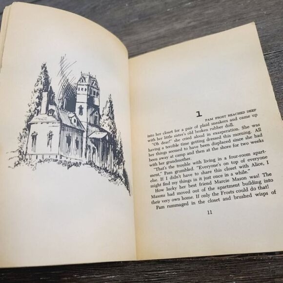 Vintage 1960s Mystery of the Hard Luck House by Teri Martin Paperback Book - Picture 6 of 12